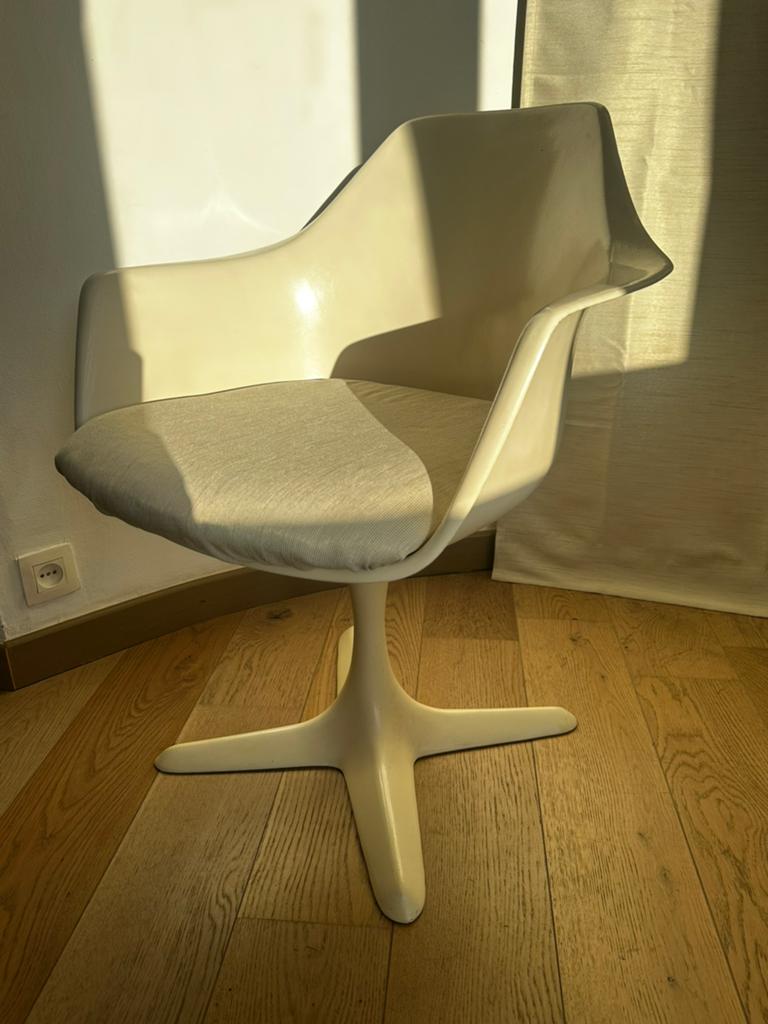 Fauteuil vintage -Maurice Burke- -Star Trek- années 70, Enlèvement