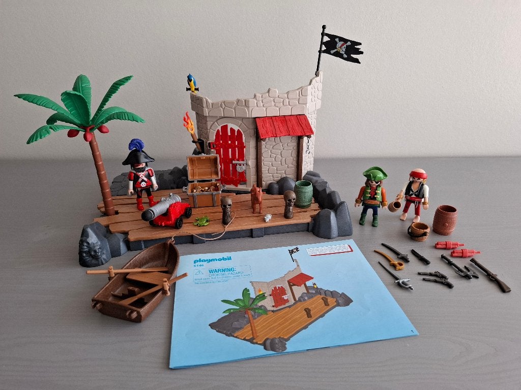 Playmobil Pirates 6146/6683/6680 - 3 sets, Pirates, Complete set, Overige typen, Ophalen of Verzenden