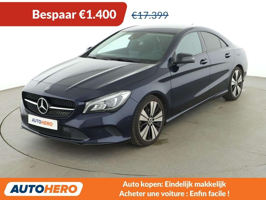 Mercedes-Benz CLA-Klasse 200 CLA 200 Urban (bj 2017), Auto's, Gebruikt, Zwart, Blauw, 124 g/km