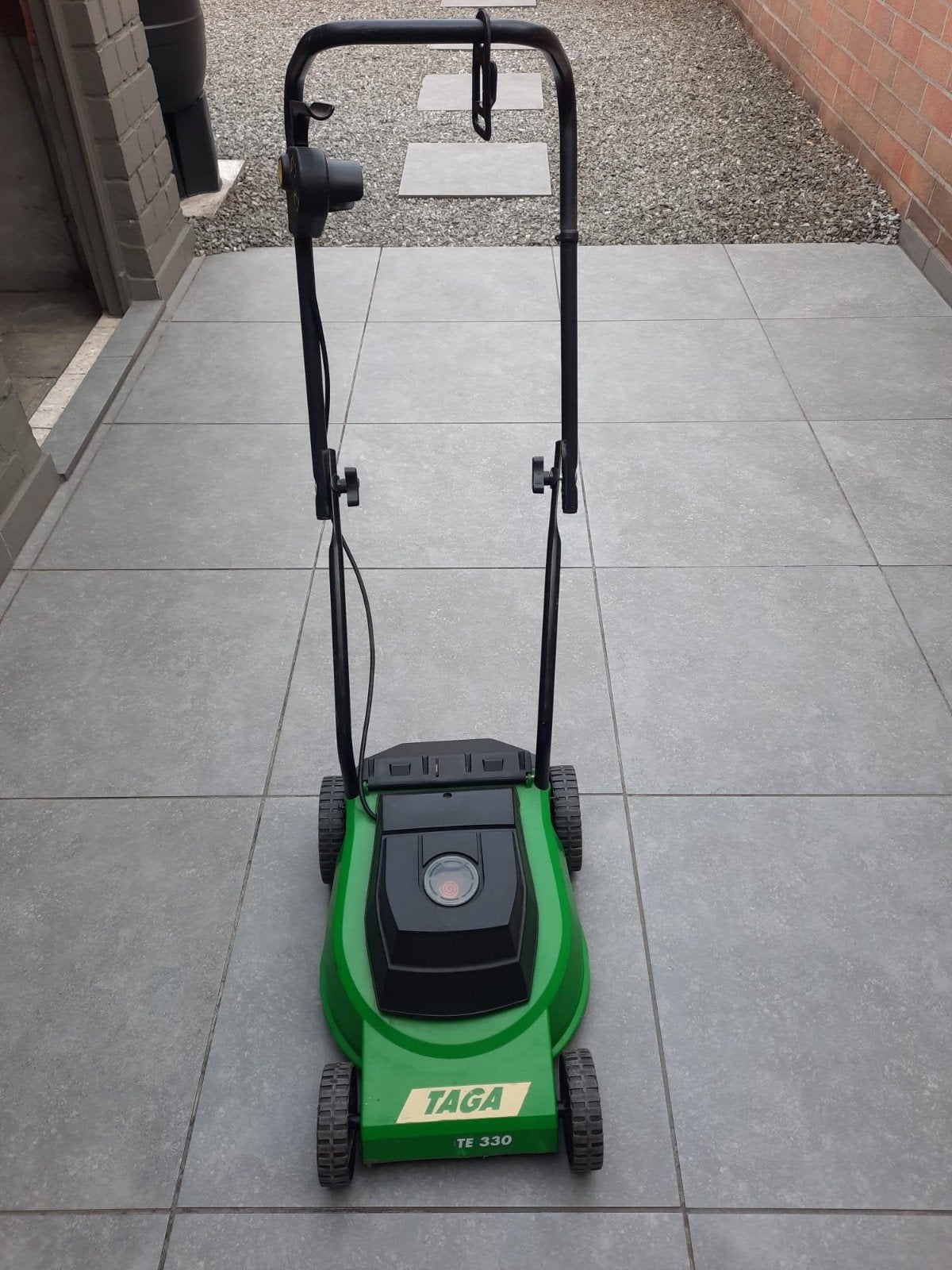 electrische grasmaaier, Ophalen, Opvangbak