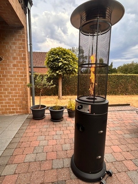 terrasverwarmer op gas, Résistant à l'eau, Sol, Comme neuf, Enlèvement