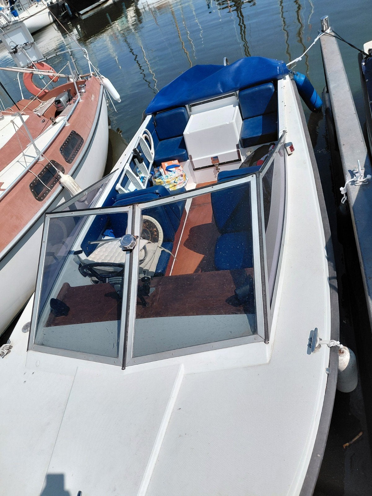 motorboot / speedboot Draco mercruiser 130 pk goede staat, Watersport en Boten, Ophalen, Overige merken, 70 cm, Gebruikt