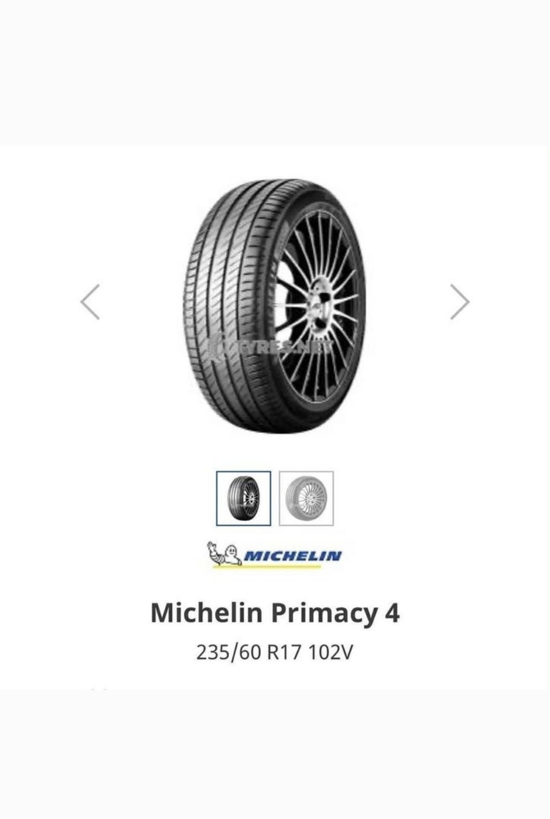 2 nieuwe Michelin zomerbanden 255/60/r17, Hobby en Vrije tijd, Modelbouw | Auto's en Voertuigen, Ophalen, Zo goed als nieuw