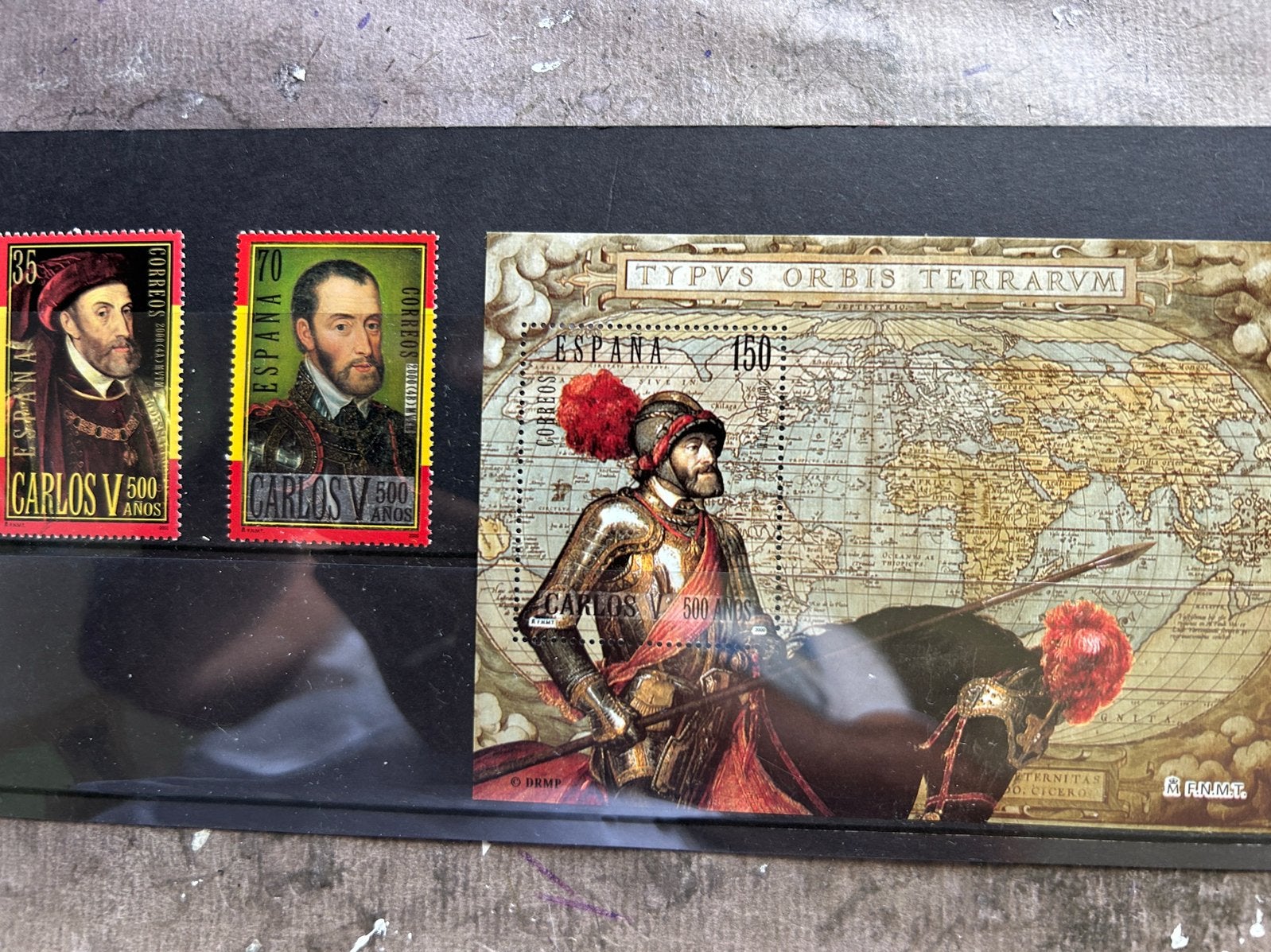 ESPAGNE : série de 3 timbres Charles Quint, Postzegels en Munten, Postzegels | Europa | Spanje, Ophalen of Verzenden, Postfris
