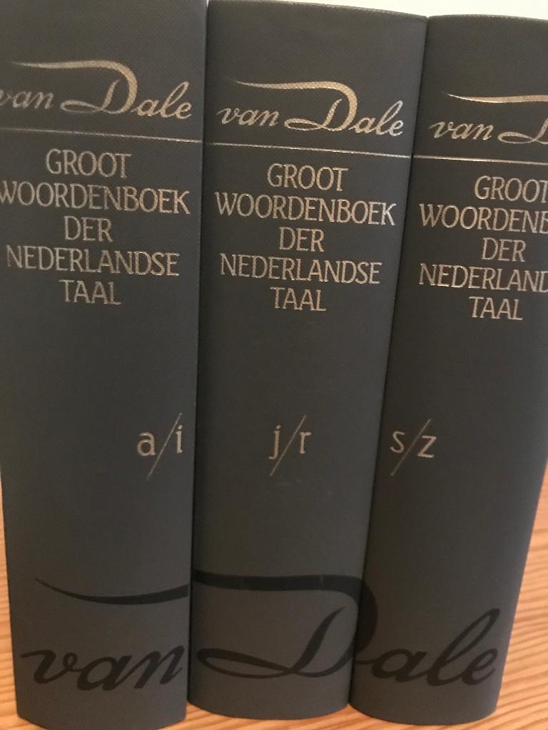 woordenboeken, Boeken, Van Dale, Van Dale, Ophalen, Gelezen