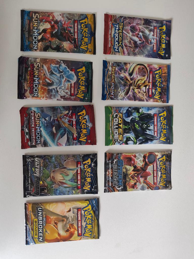 SEALED Pokémon booster packs (XY- Sun & Moon era), Ophalen of Verzenden, Nieuw, Booster