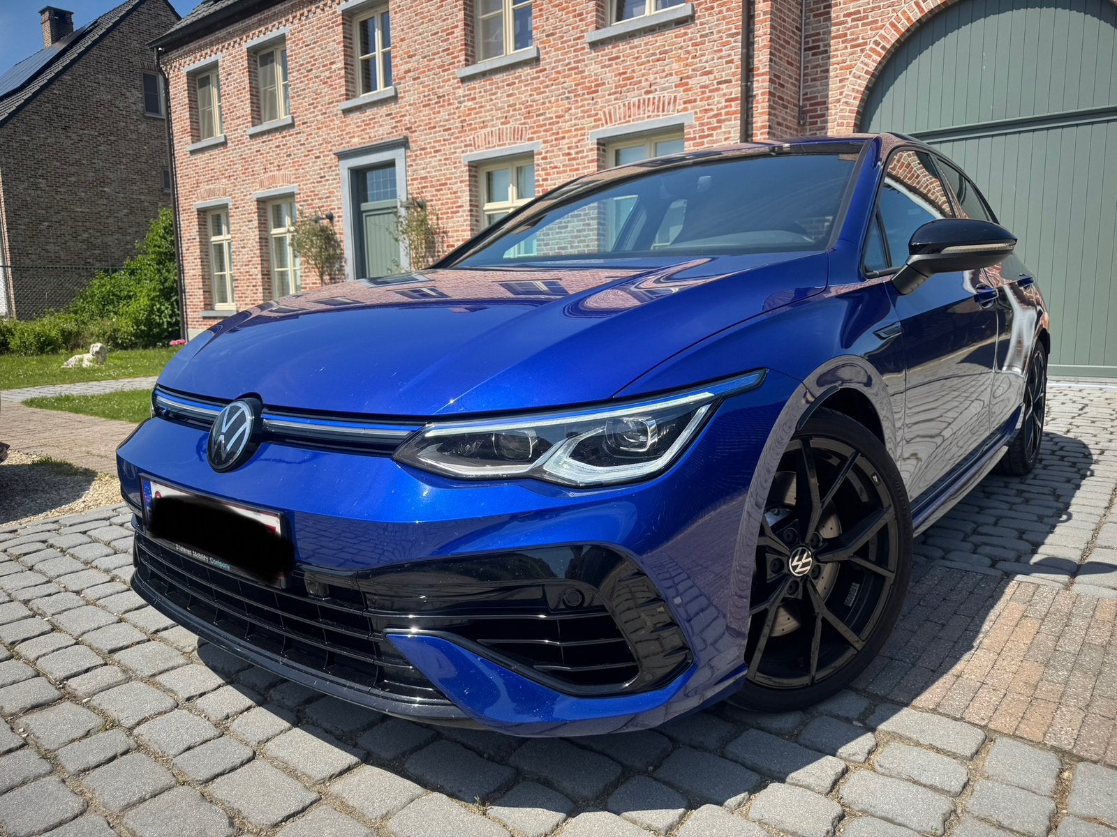 Te koop: Volkswagen Golf R 2.0 TSI 4Motion DSG – 333 pk 2023, Auto's, Automaat, Blauw, Break, Automatische klimaatregeling