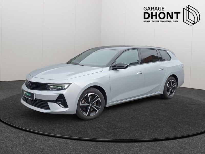Opel Astra Sports Tourer GS - 1.2 Benzine - Automaat - 130PK, Auto's, Gebruikt, 1199 cc, Leder en Stof, 130 pk