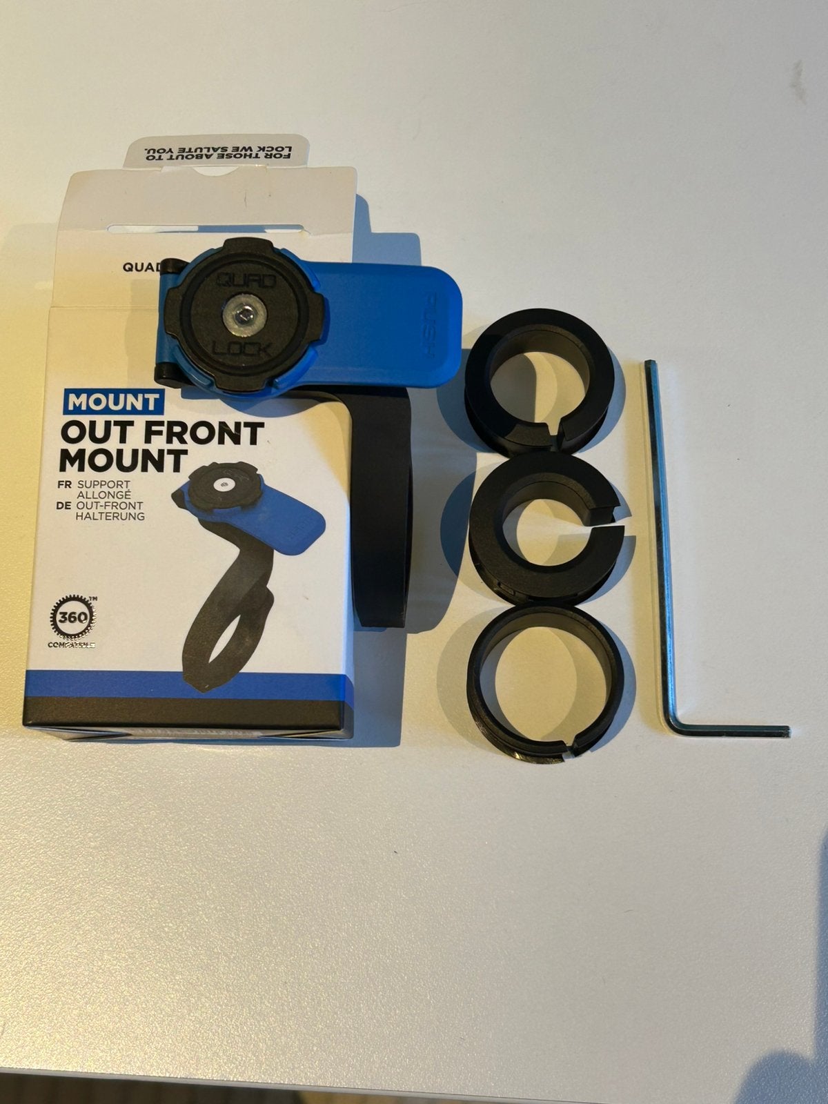Support de téléphone pour vélo Quad Lock, neuf, Vélos & Vélomoteurs, Enlèvement, Comme neuf