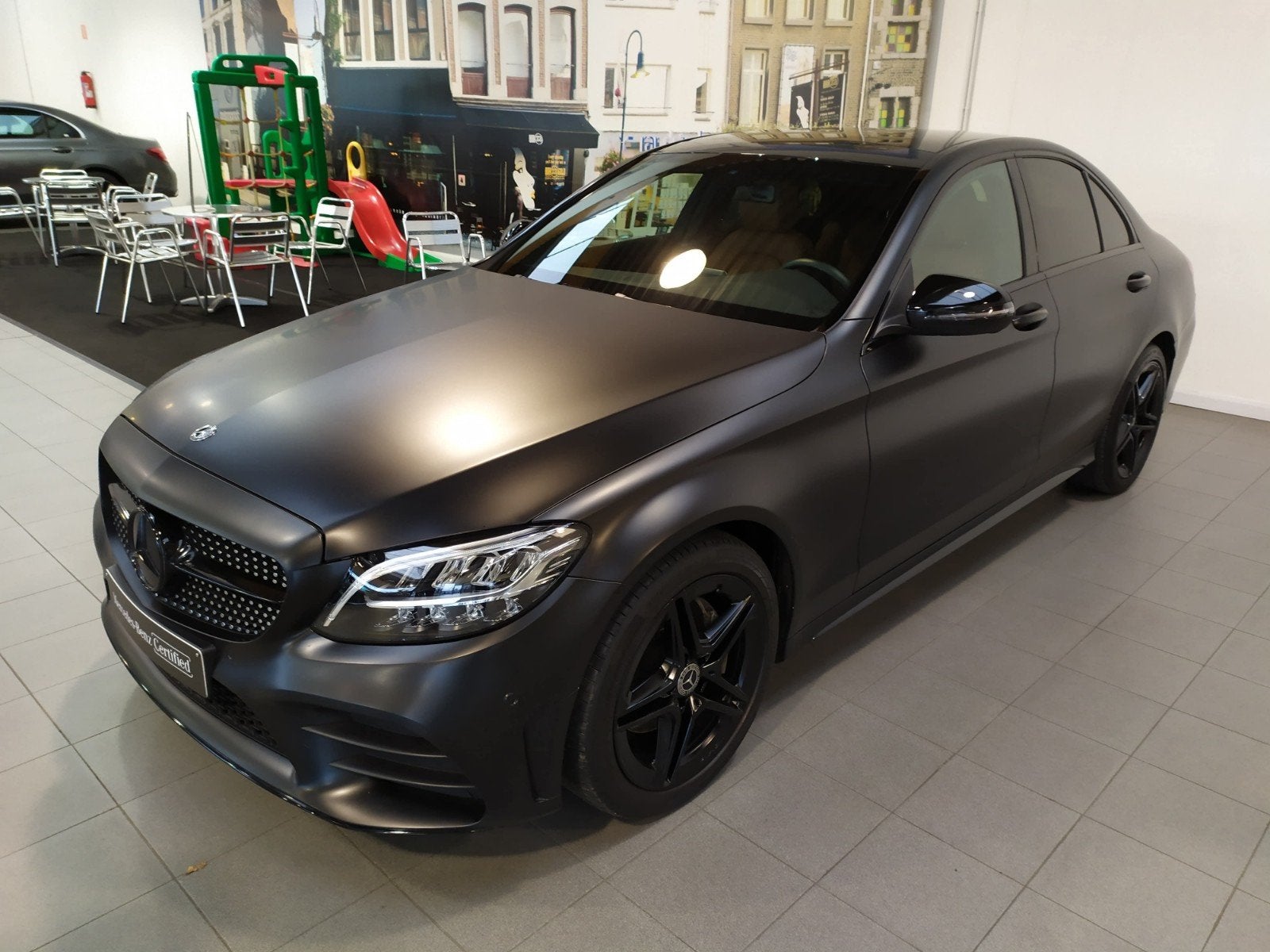 Mercedes c200d full options, Autos, Cuir, Automatique, Particulier, Classe C