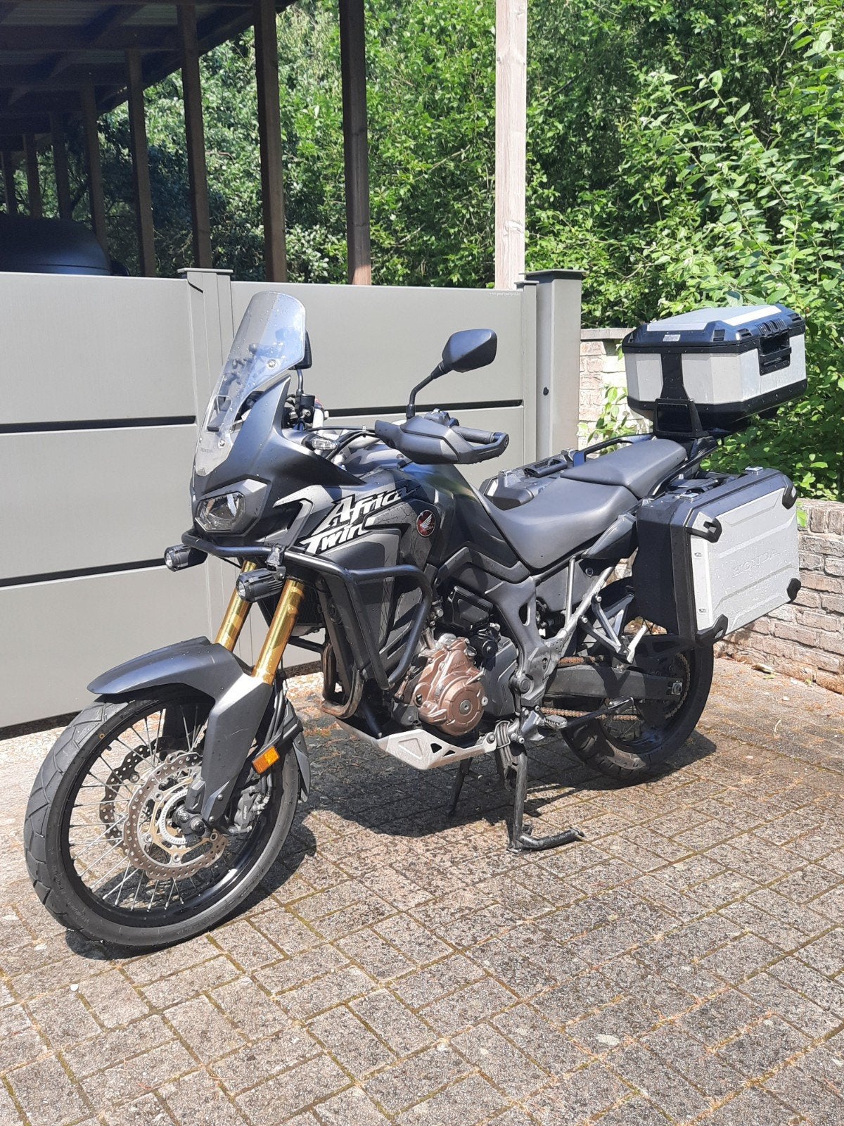 Honda Africa Twin 1000 DCT bj2016, Motoren, Motoren | Honda, 2 cilinders, Motorrijbewijs A, Gebruikt, Particulier