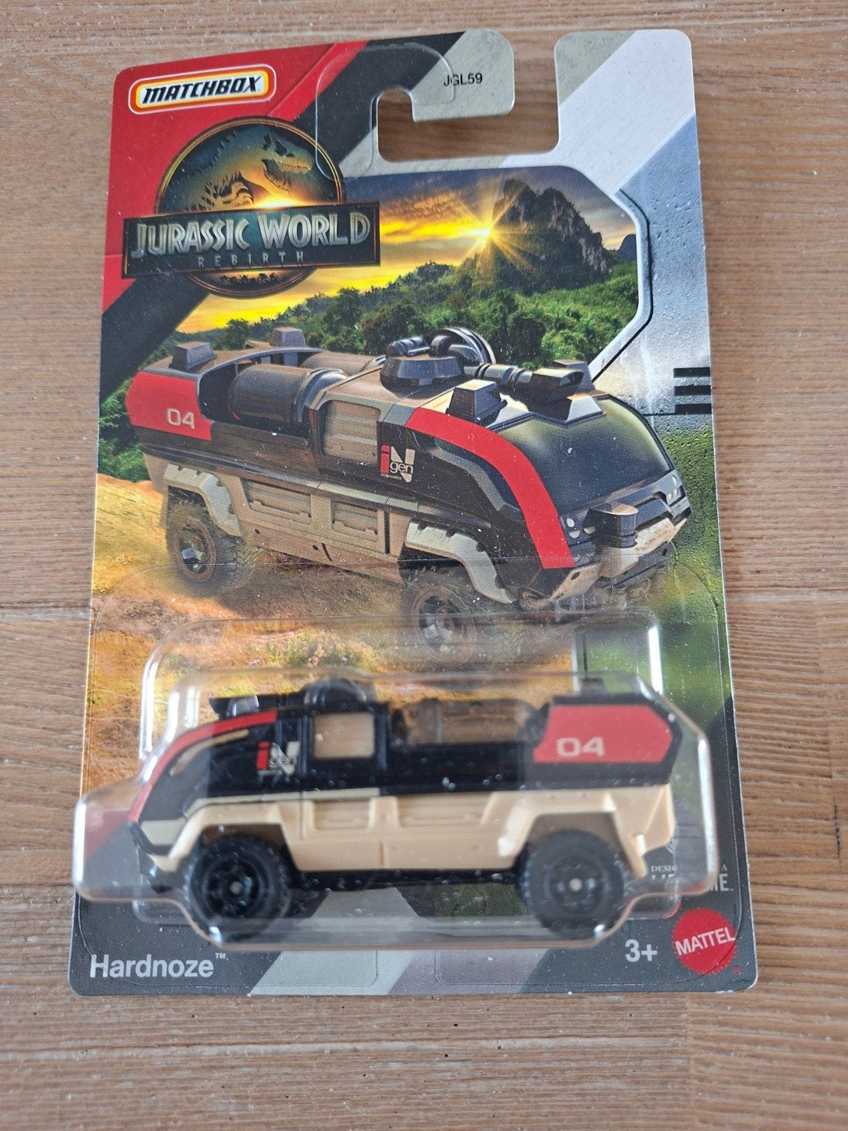boîte d'allumettes Jurassic World Hardnoze, Enlèvement ou Envoi, Neuf, Voiture