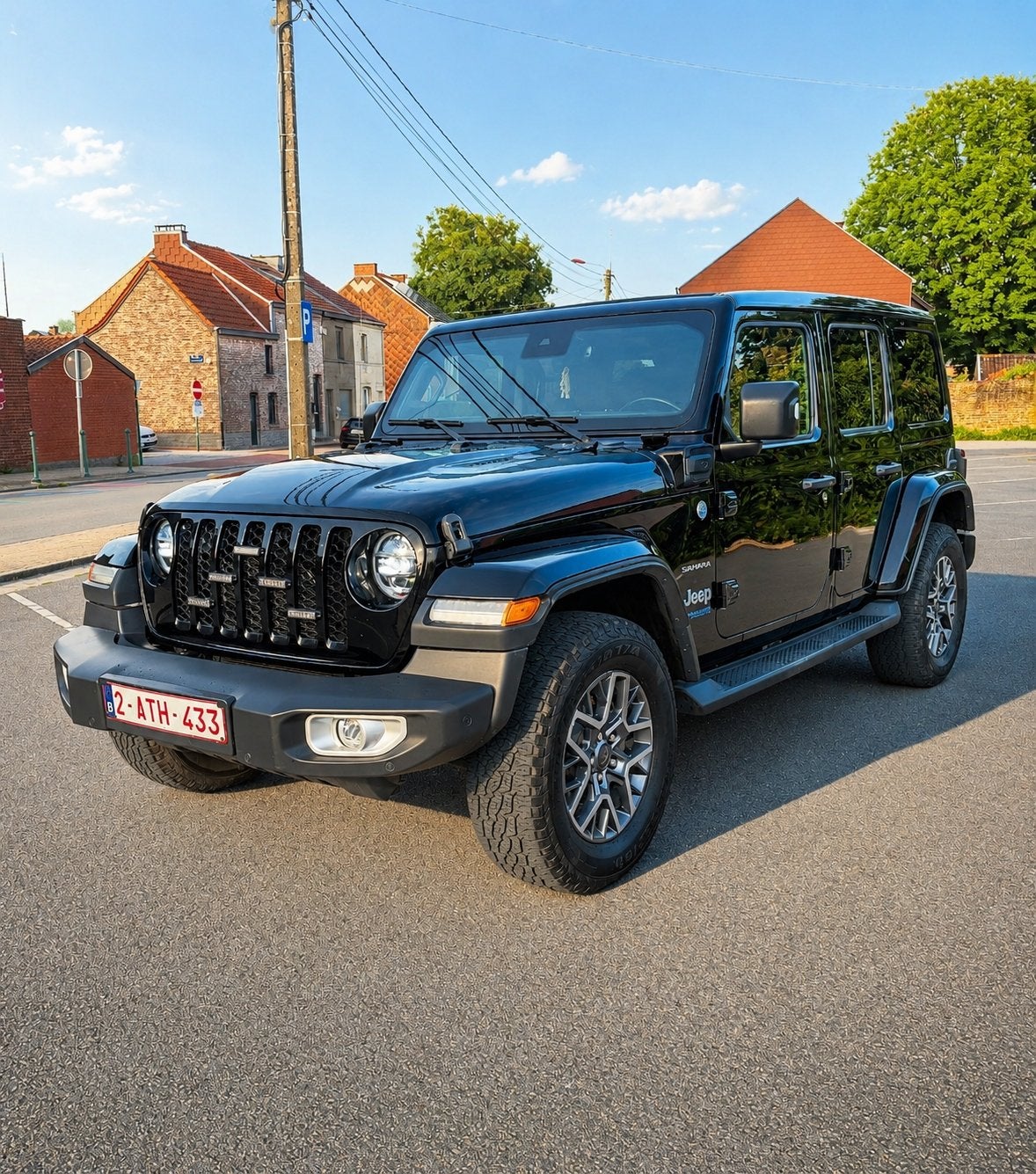 Wrangler Hybride 2.0 Turbo  4xe Sahara Full Option, Autos, Cuir, Achat, Cabriolet, Carnet d'entretien