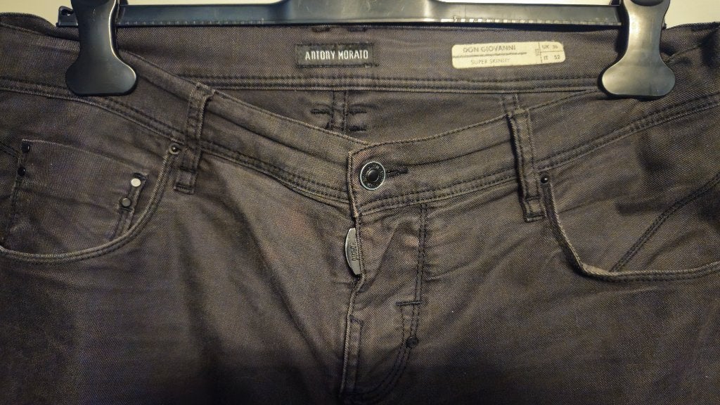 grijze herenjeans Antony Morato- super skinny, Kleding | Heren, Antony Morato, Overige jeansmaten, Ophalen of Verzenden, Grijs