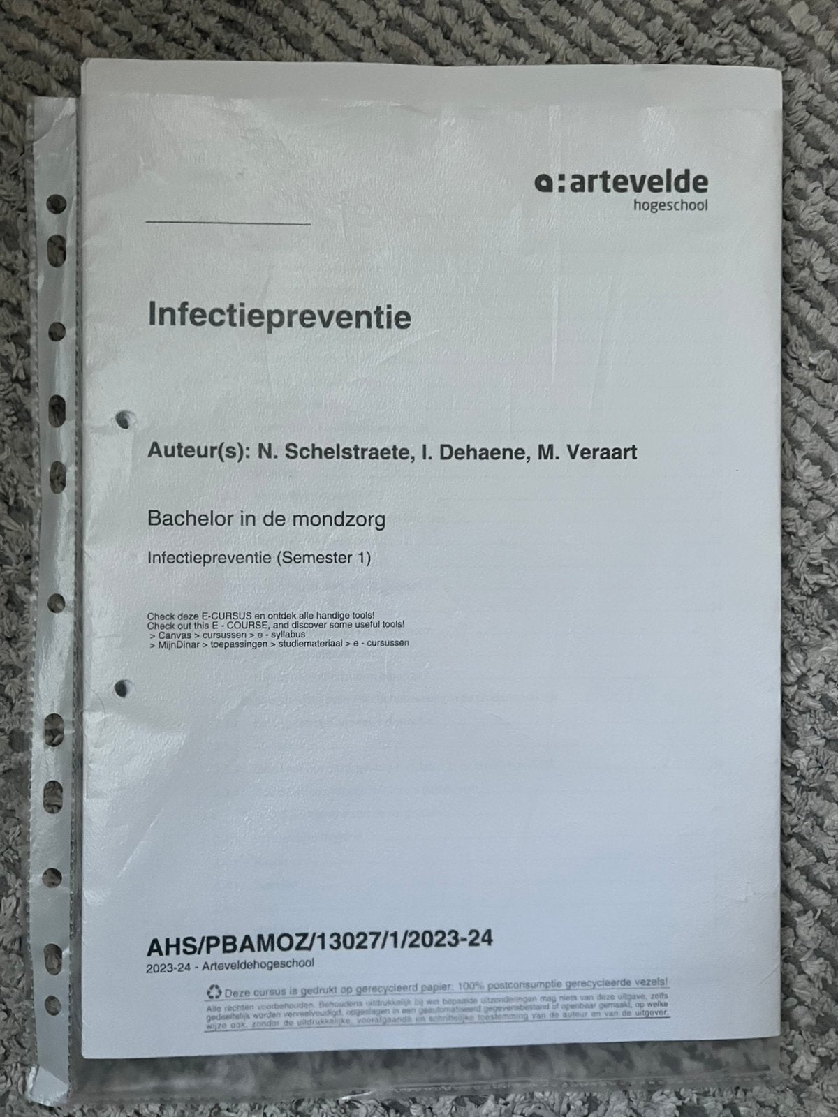 infectie preventie mondzorg, Livres, Livres d'étude & Cours, Enlèvement, Comme neuf