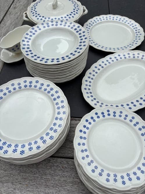 Servies Boch, Ophalen