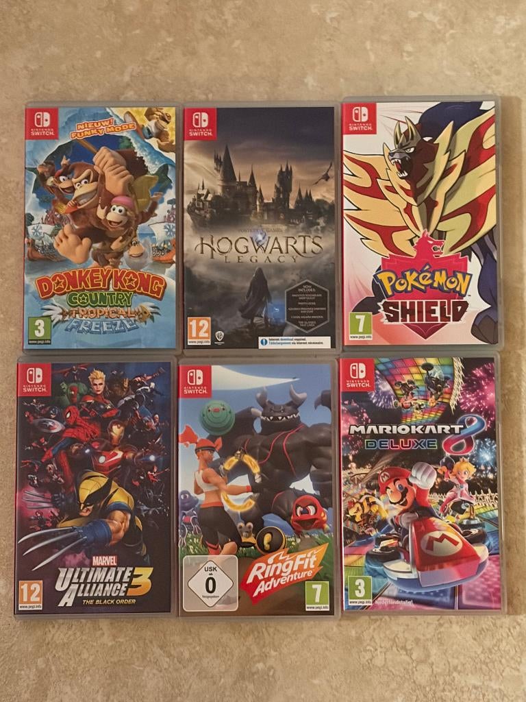 Nintendo Switch games, Games en Spelcomputers, Games | Nintendo Switch, Ophalen of Verzenden, Zo goed als nieuw