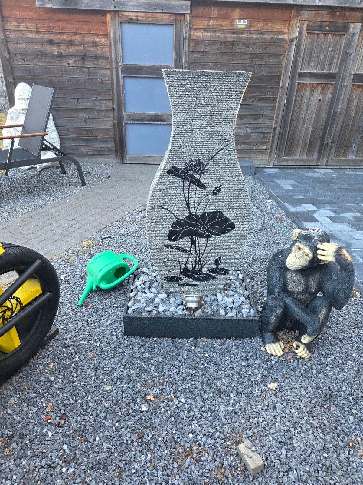 waterfontein, Ophalen