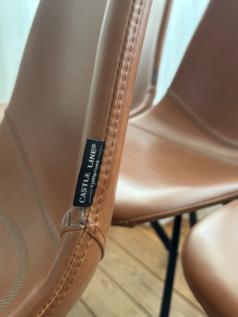Chaises, Maison & Meubles, Enlèvement, Comme neuf, Brun, Cinq, Six Chaises ou plus