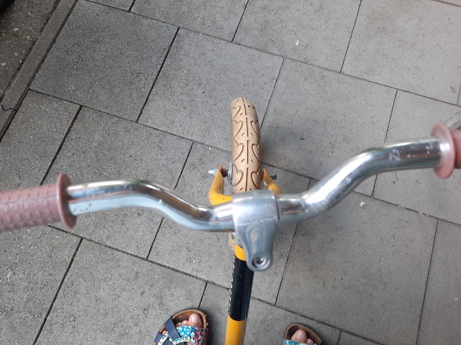 Veloretti loopfiets, Ophalen