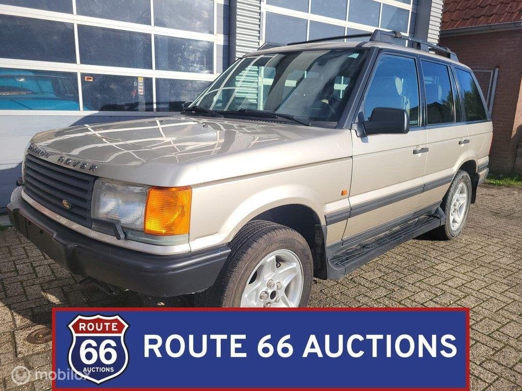 Land Rover Range Rover 4.6 HSE | 1998 | Route 66 Auctions, Auto's, Land Rover, Zwart, Bedrijf, Handgeschakeld