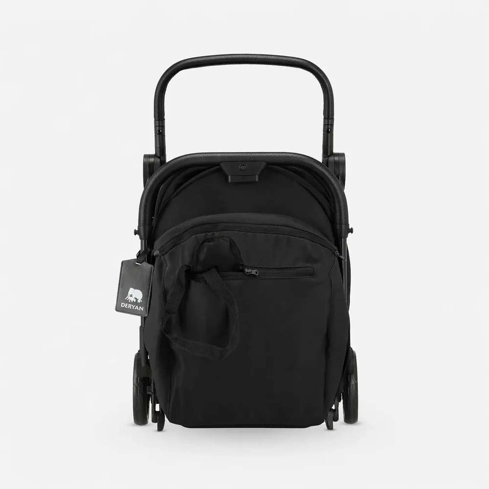 DERYAN Air-Buggy – Lichtgewicht Reisbuggy - Zwart, Kinderen en Baby's, Ophalen of Verzenden, Zo goed als nieuw, Overige merken