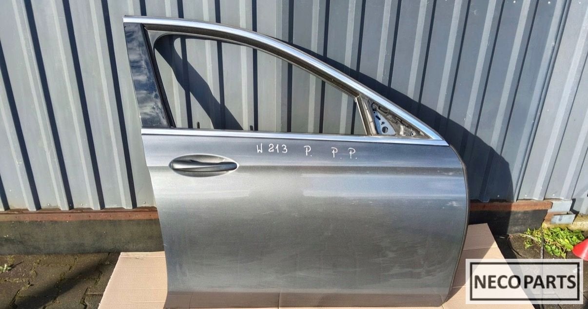 MERCEDES W213 PORTIER DEUR RECHTS ORIGINEEL ALLES LEVERBAAR!, Arrière, Haillon arrière, Utilisé, -