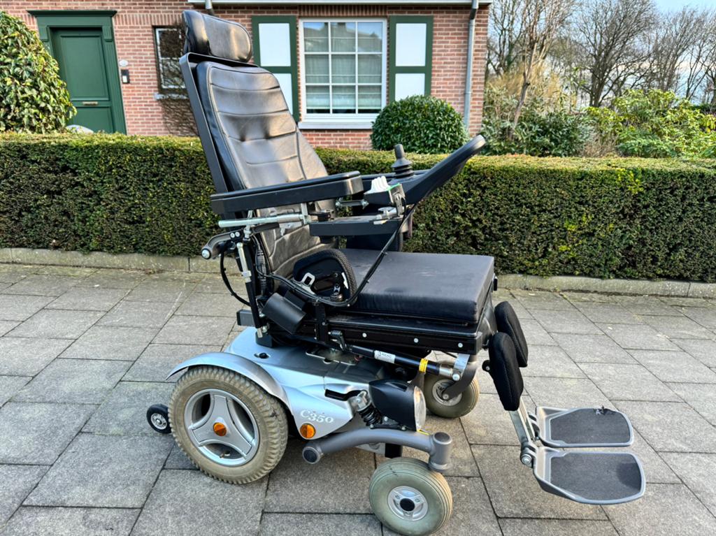 Permobiel C300 Electrische rolstoel Invalide rolwagen, Ophalen of Verzenden, Inklapbaar, Zo goed als nieuw, Elektrische rolstoel