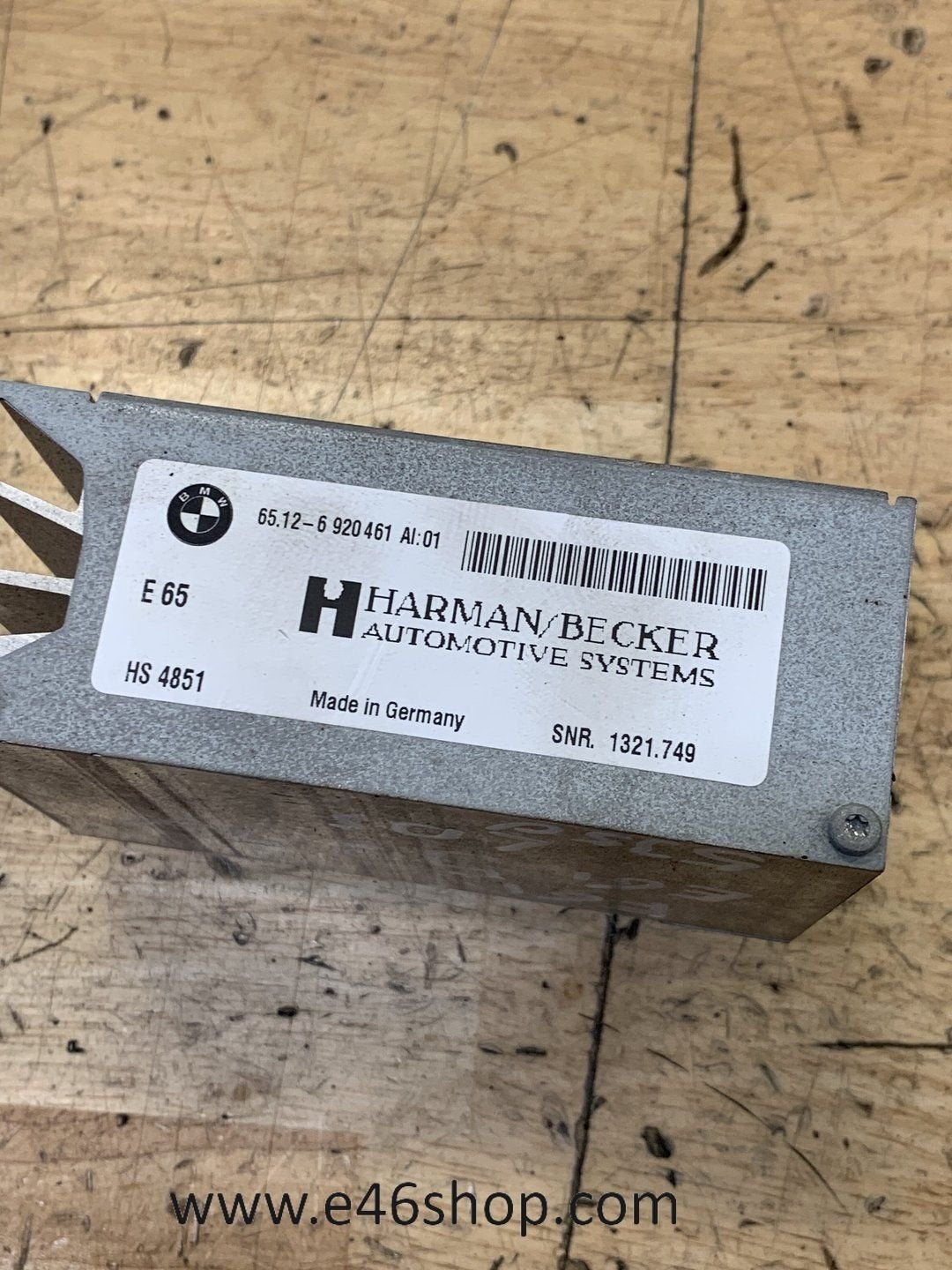 HARMAN BECKER VERSTERKER BMW E60 E61 E65  OE 6920461, Autos : Divers, Autoradios, Enlèvement ou Envoi, -, -, -