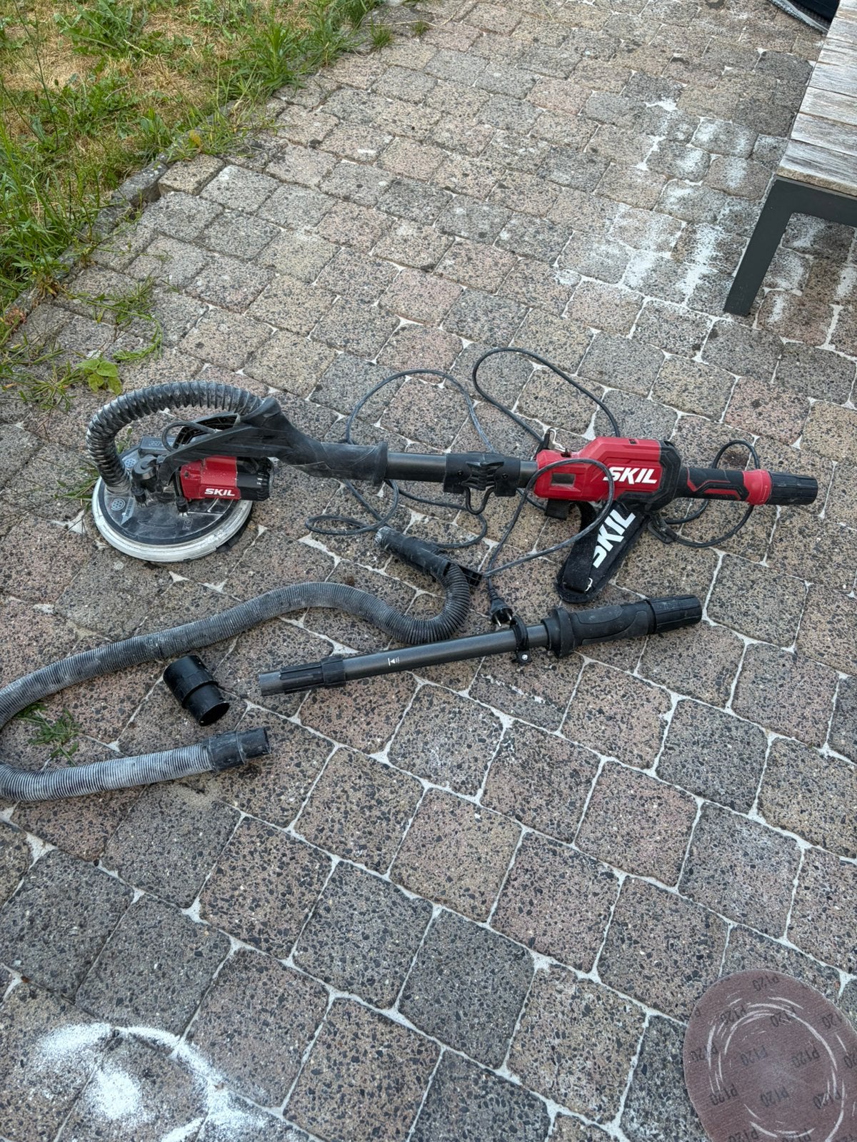 SKIL Langnek schuurmachine, Ophalen of Verzenden, Gebruikt, 600 tot 1200 watt, Excentrische schuurmachine