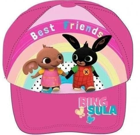 Bing Konijn Baseball Cap - Roze Pet, Meisje, Nieuw, Pet, Bing