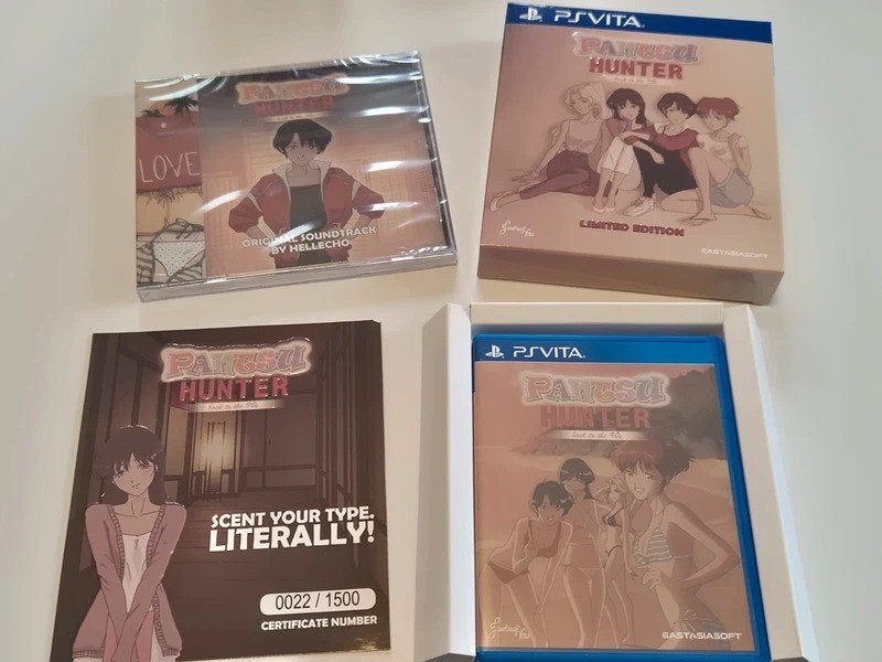 Pantsu Hunter Back to the 90s LE PS Vita Eastasiasoft, Ophalen of Verzenden, Zo goed als nieuw
