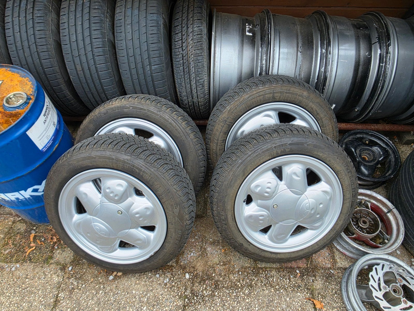 ronal teddy 4x100 et38 6j, Auto-onderdelen, Banden en Velgen, Ophalen, 14 inch, Gebruikt, 155 mm