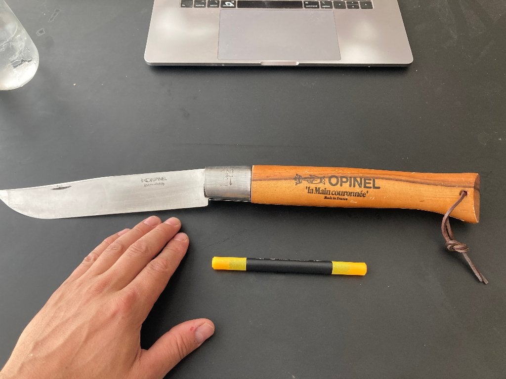 BBQ  mes opinel OPINEL MADE IN FRANCE No.13 REUZENMES, Enlèvement
