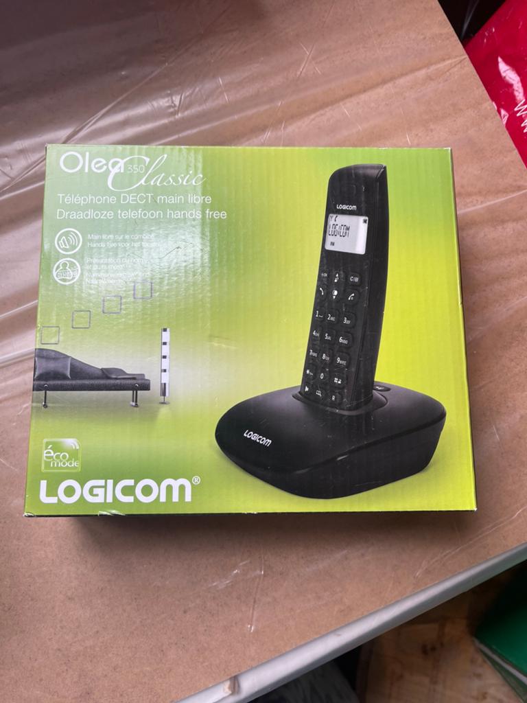Draadloze telefoon, Ophalen, Zo goed als nieuw