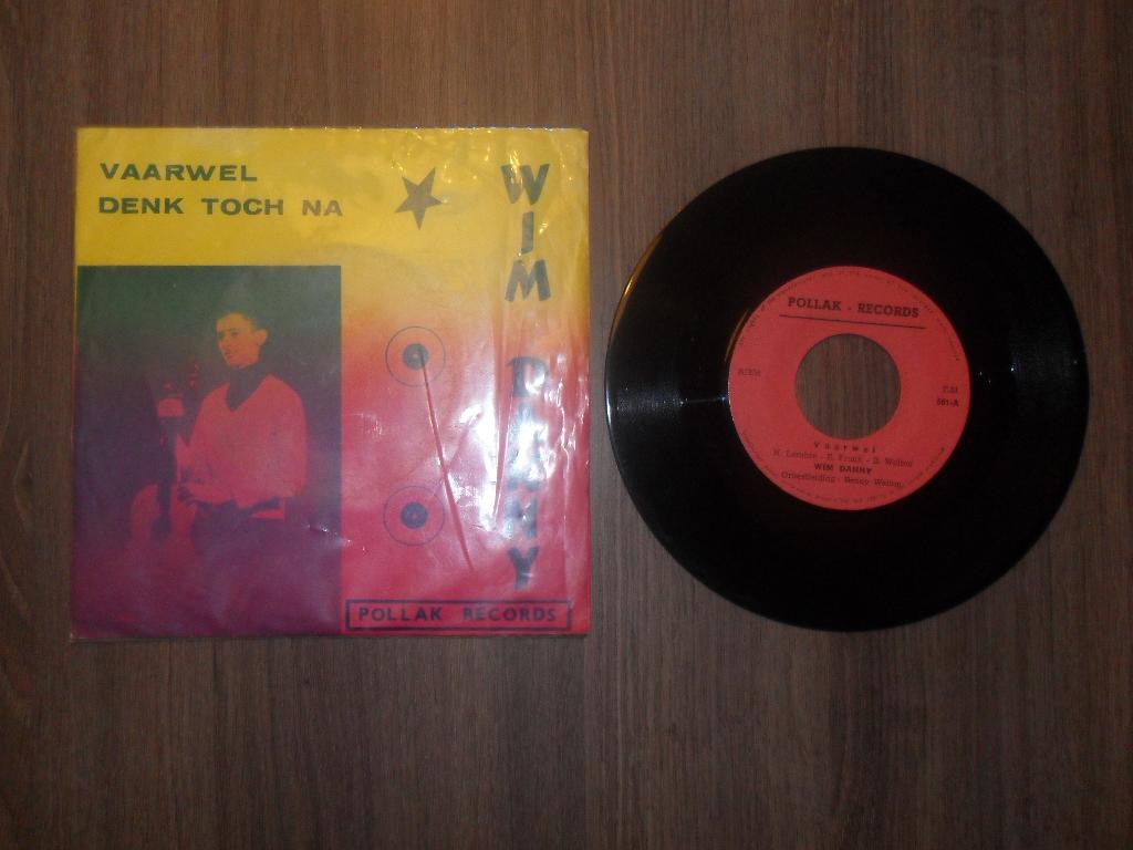 Wim Danny - Vaarwel, Cd's en Dvd's, Vinyl | Nederlandstalig, Ophalen of Verzenden, Gebruikt, 7 inch, Levenslied of Smartlap