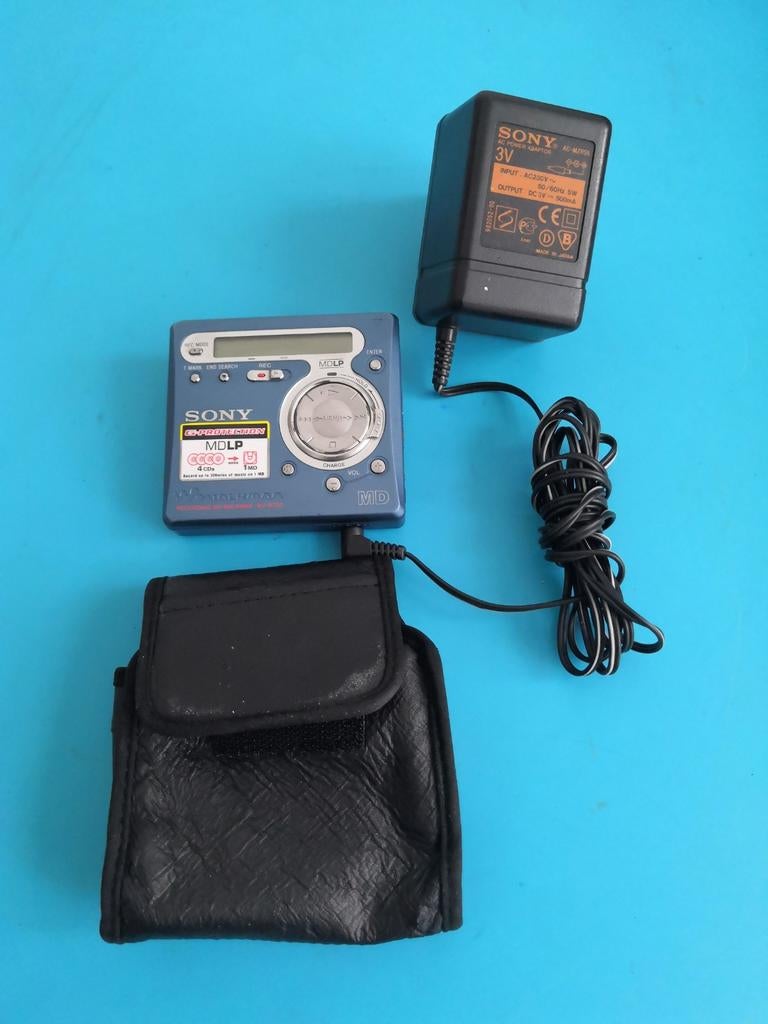 Sony MZ-R700 chargeur avec sac, Ophalen of Verzenden