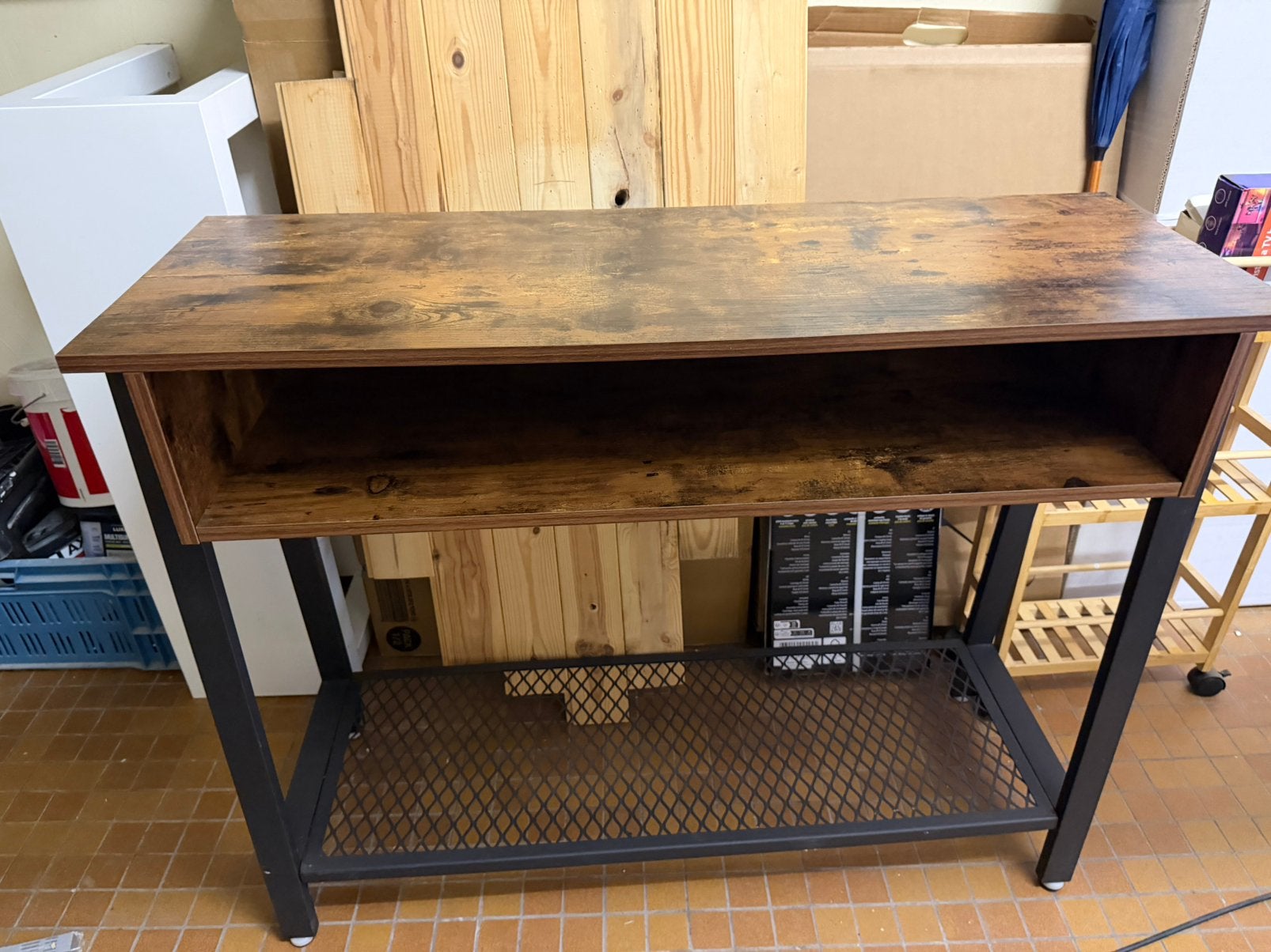 Console meuble, Maison & Meubles, Enlèvement, Comme neuf