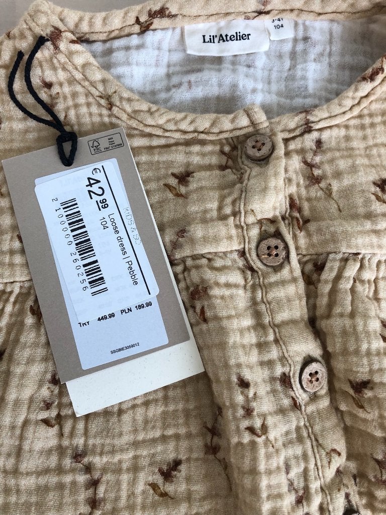 Lil Atelier jurken 104, Kinderen en Baby's, Kinderkleding | Maat 104, Ophalen of Verzenden, Nieuw, Meisje, Jurk of Rok