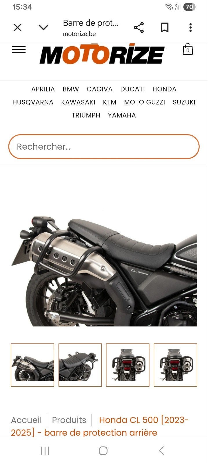 honda cl 500, Motos, Particulier