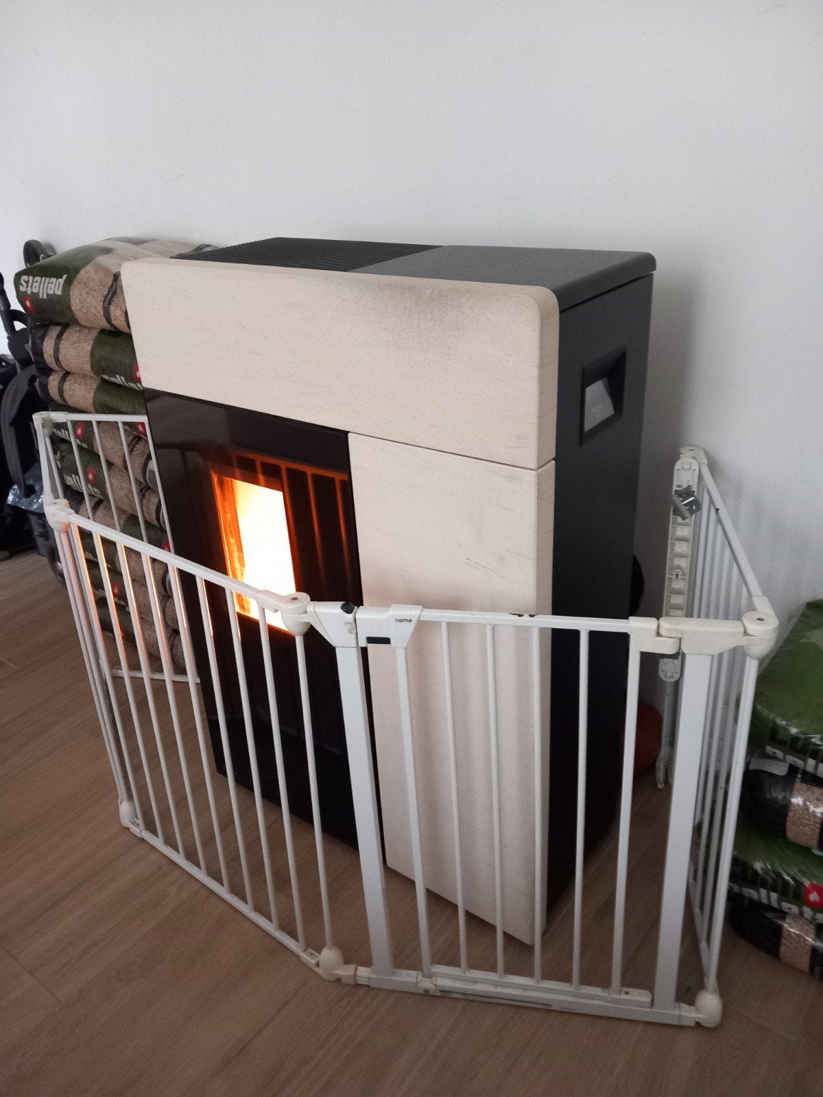 barrière de sécurité enfant, Enlèvement, Utilisé, Métal ou Fer, Barrière de sécurité