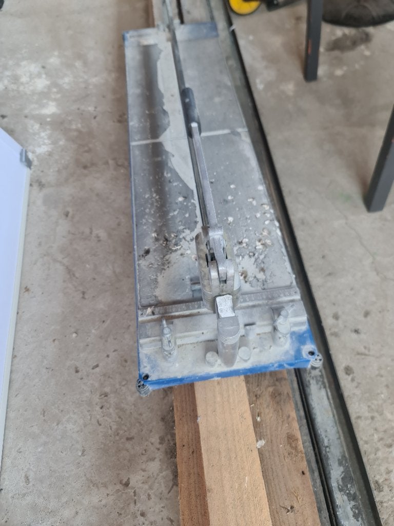 Tegelsnijder, Doe-het-zelf en Bouw, Tegels, Ophalen, 60 cm of meer, Gebruikt, Graniet