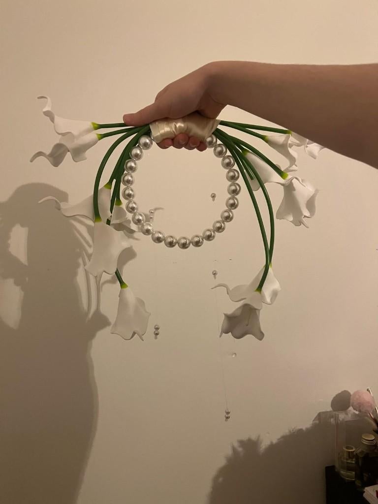 Kunstmatige wedding flowers, Ophalen of Verzenden, Nieuw, Binnen