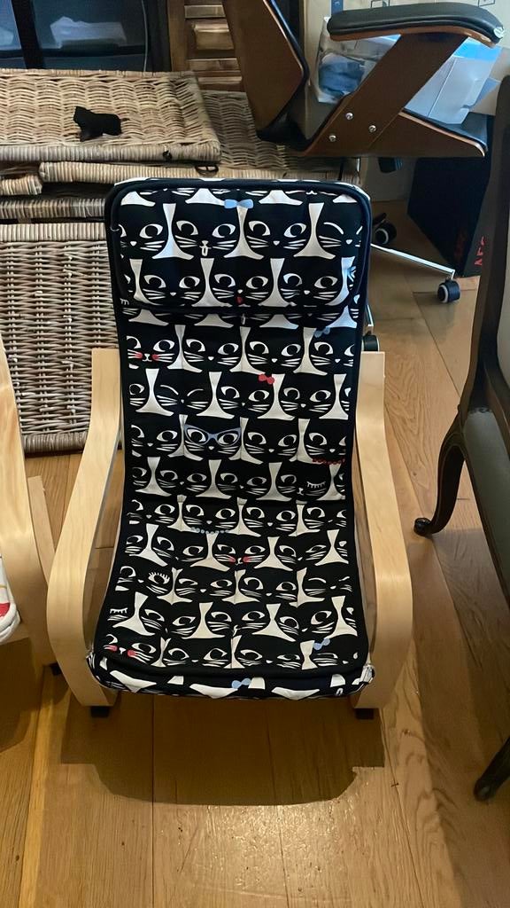 Chaise poang Ikea 10€/pc 20€ les deux, Enlèvement, Utilisé