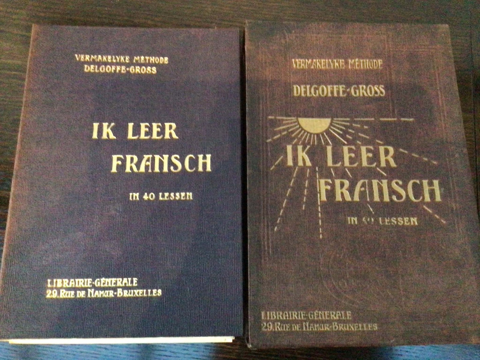 Oude Franse taalcursus, Ik leer Fransch in 40 lessen, 1939 !, Ophalen