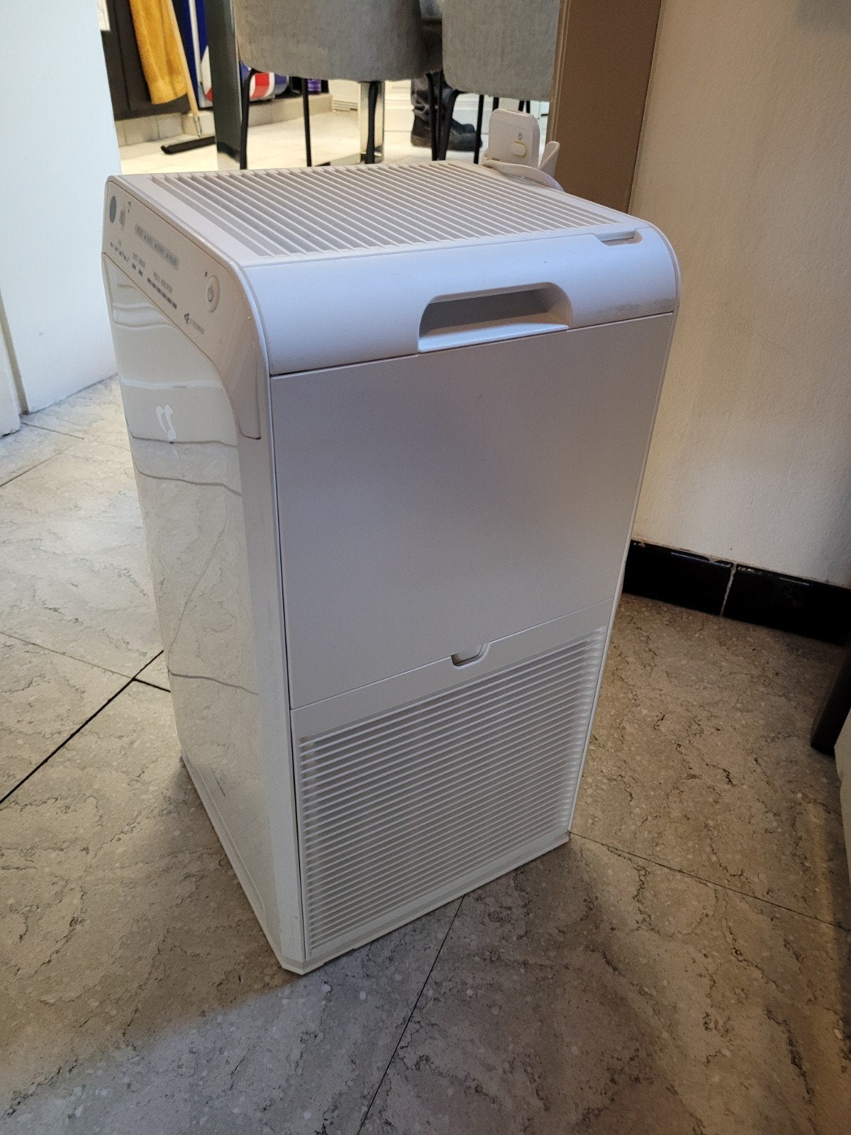Daikin luchtreiniger, Ophalen