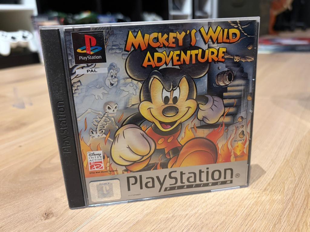 Mickey’s wild adventure ps1, Enlèvement, Comme neuf