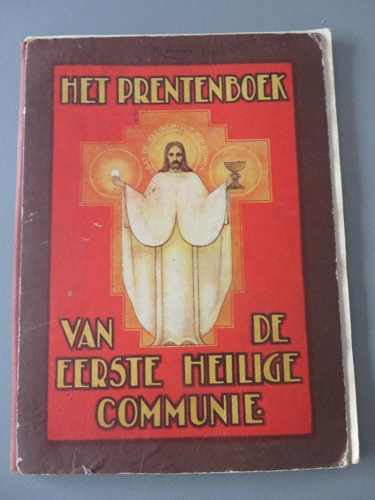 het prentenboek vd eerste Heilige Communie B. Reith, Verzenden, Zo goed als nieuw, Boek, Christendom | Katholiek