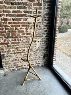 Vintage bamboe plantenstandaard, Ophalen