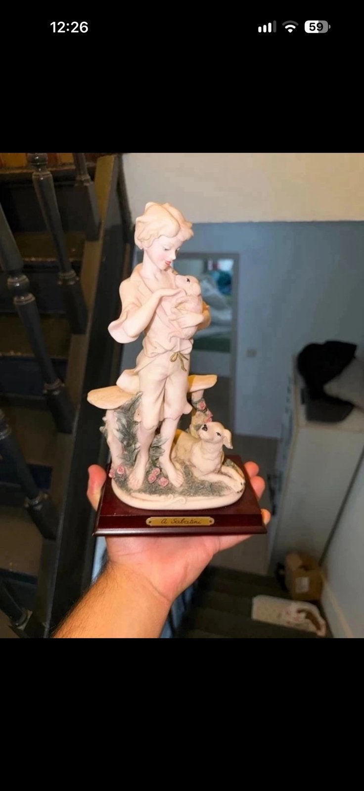 Statue, Ophalen